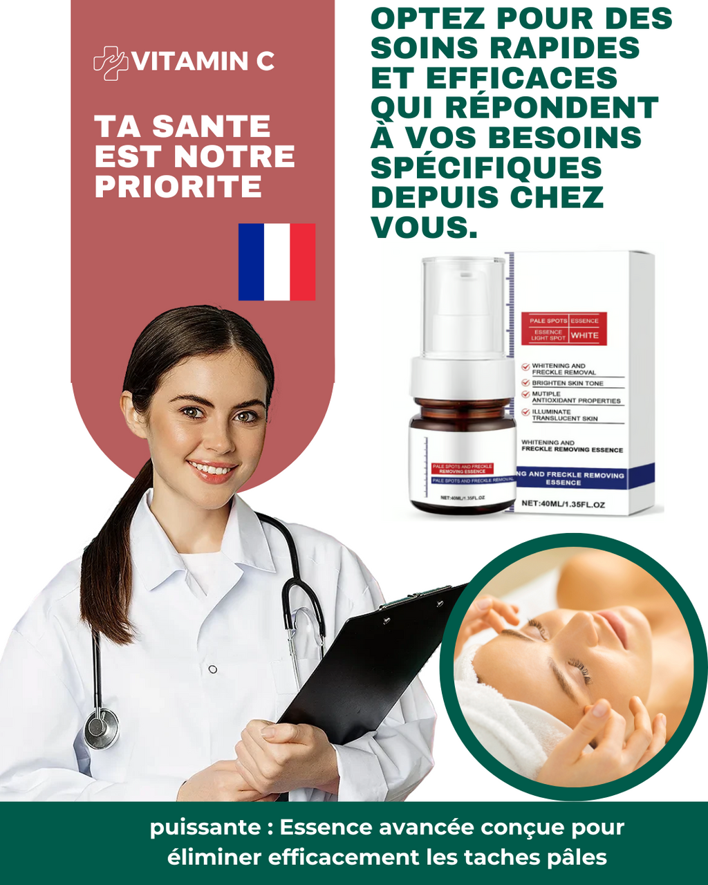 Vitamin C,un visage propre et sans tâche. ML/Bamako